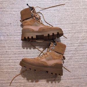 Zara combat boots